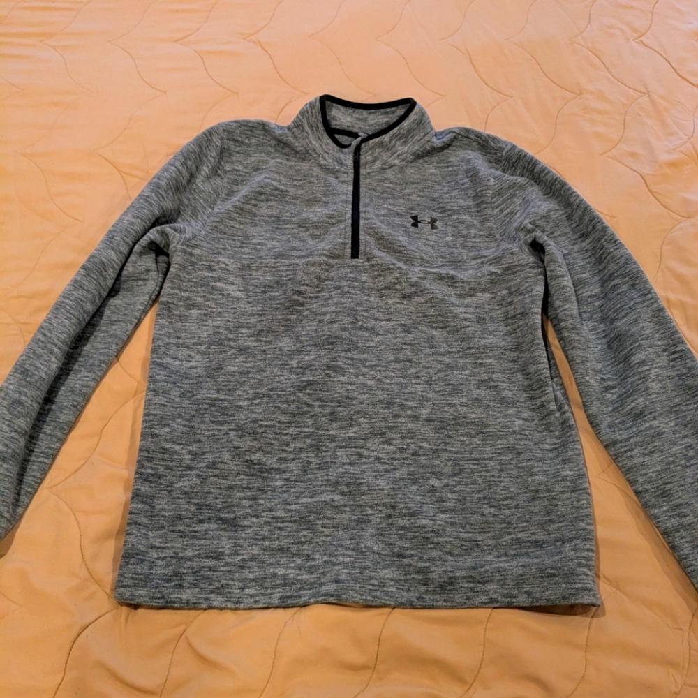 Under Armour Gray Fleece Pullover